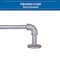 Sun Zero Sun Zero Bronn Industrial 3/4" Room Darkening Curtain Rod, 66-120", Polished Pewter SN47072E - alternate 2